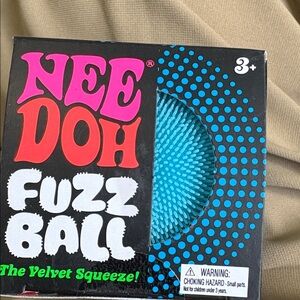 Nee Doh Fuzz Ball - Blue